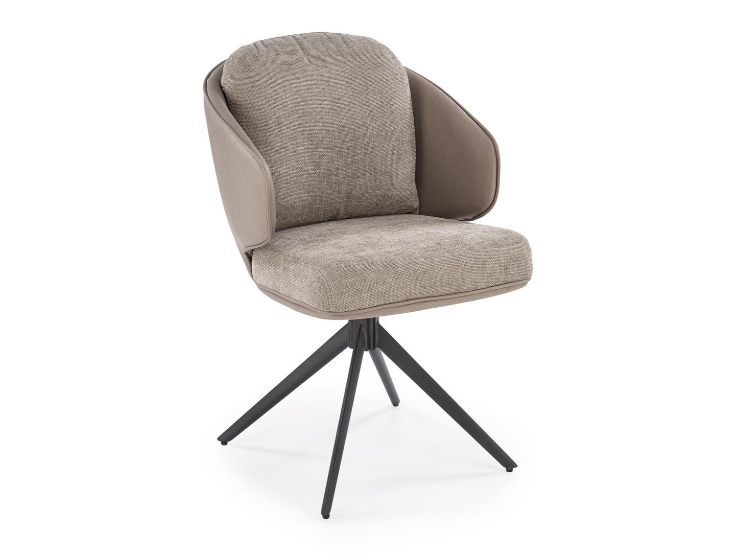 Kėdė K554 kėdė, pilka / l.pilka V-CH-K/554-KR-POPIELATY (Pilka + Šviesi pilka)