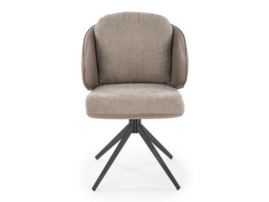 Kėdė K554 kėdė, pilka / l.pilka V-CH-K/554-KR-POPIELATY (Pilka + Šviesi pilka)