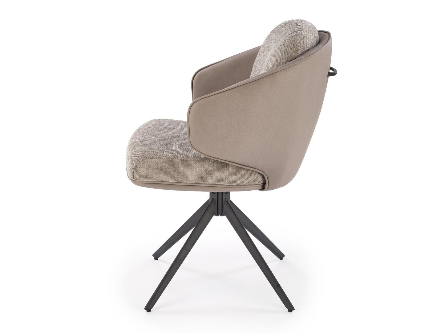 Kėdė K554 kėdė, pilka / l.pilka V-CH-K/554-KR-POPIELATY (Pilka + Šviesi pilka)