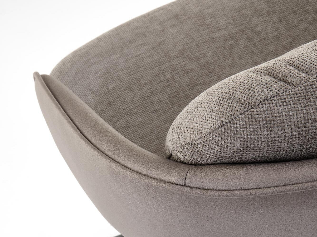 Kėdė K554 kėdė, pilka / l.pilka V-CH-K/554-KR-POPIELATY (Pilka + Šviesi pilka)