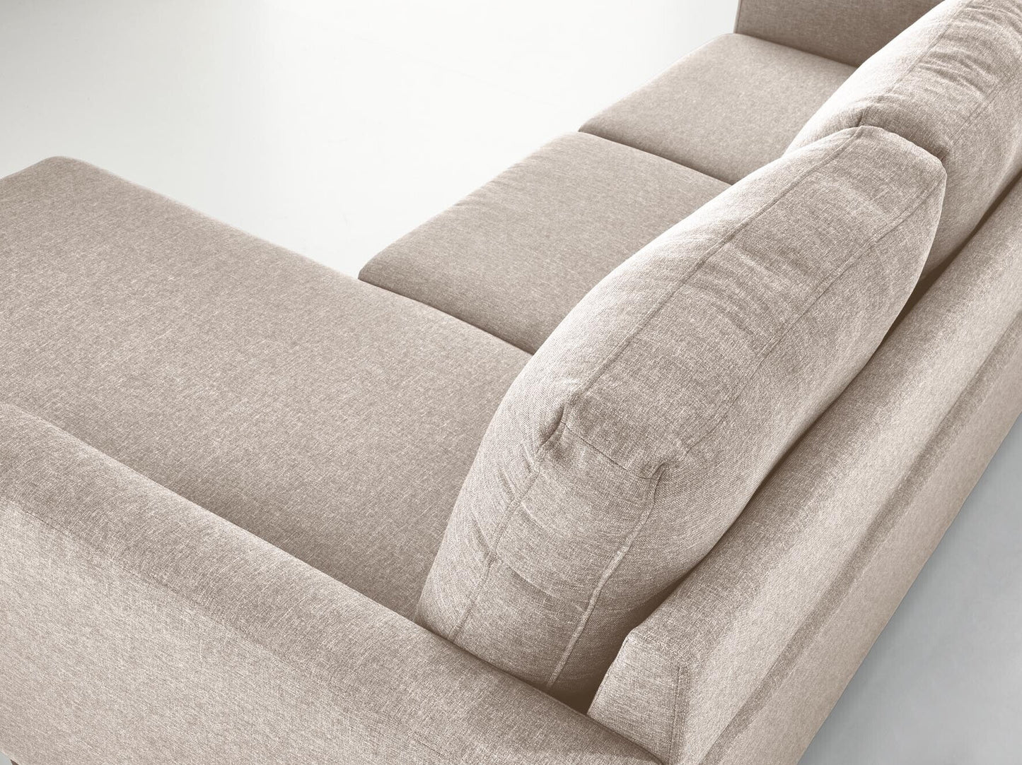 Minkštų baldų komplektas GERSON sofa with ottoman, color: smėlio V-CH-GERSON-SOFA-BEŻOWY (Beige)