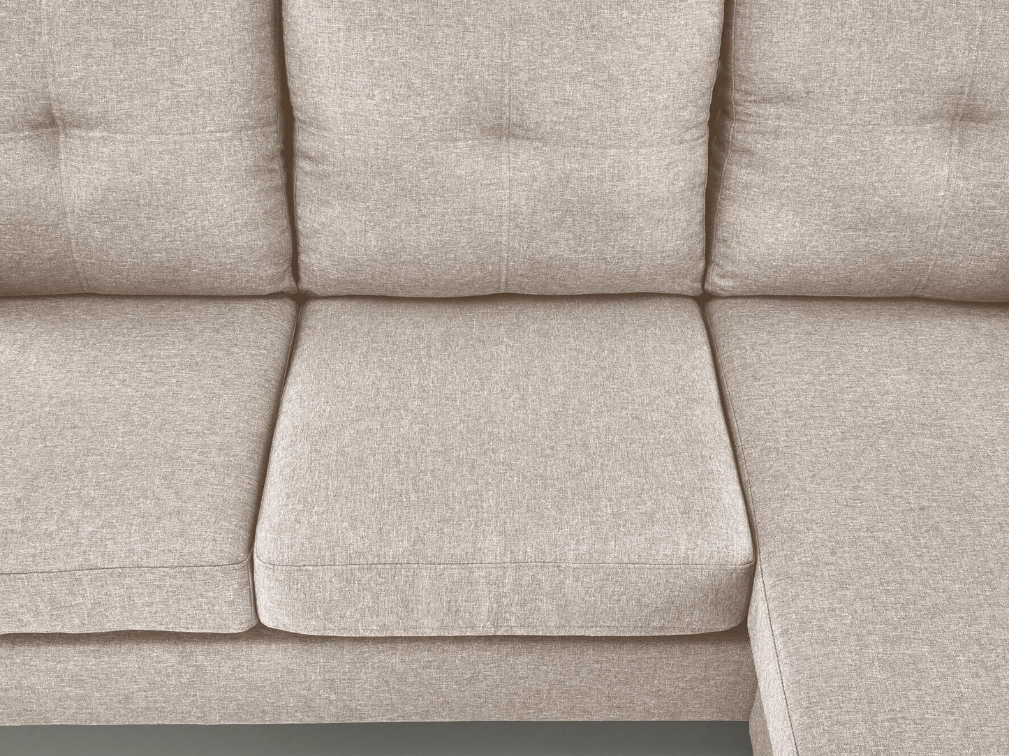 Minkštų baldų komplektas GERSON sofa with ottoman, color: smėlio V-CH-GERSON-SOFA-BEŻOWY (Beige)