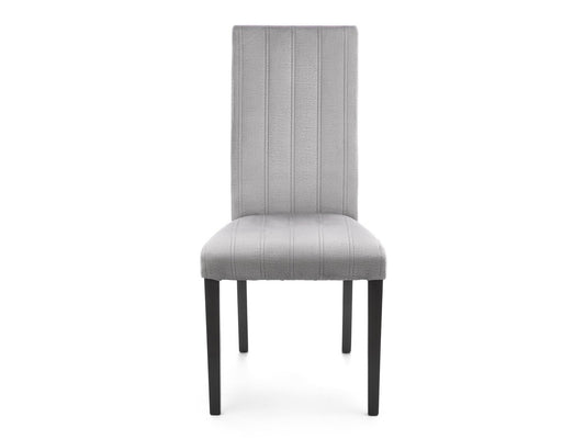 Kėdė DIEGO 2, Spalva: šviesi pilka + Juoda