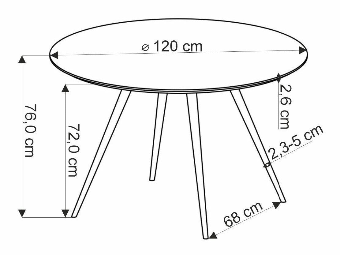 Valgomojo komplektas ARAMIS + K557