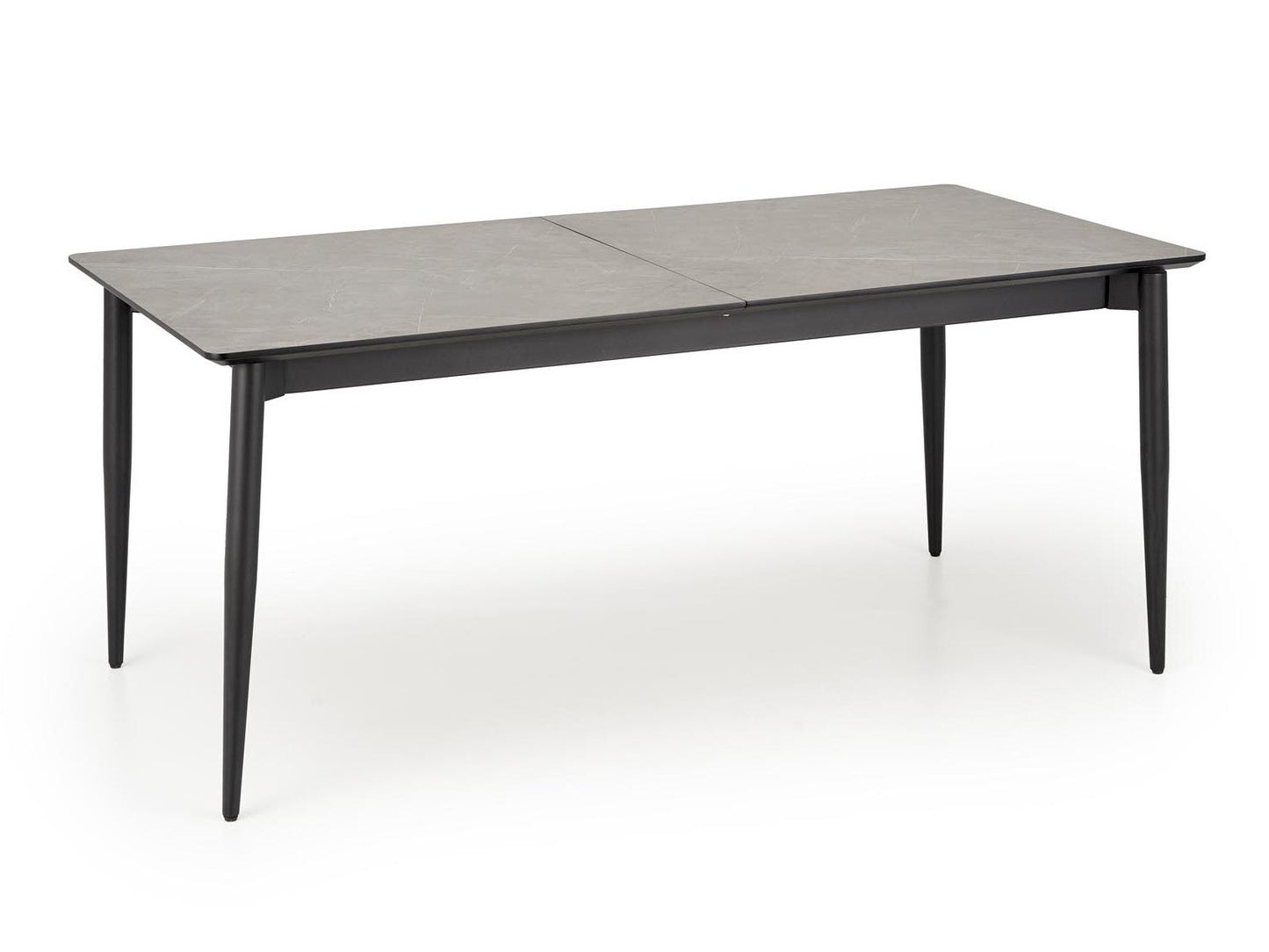 Stalas CHARLES stalas pilkas marmuras / juoda V-CH-CHARLES-ST
