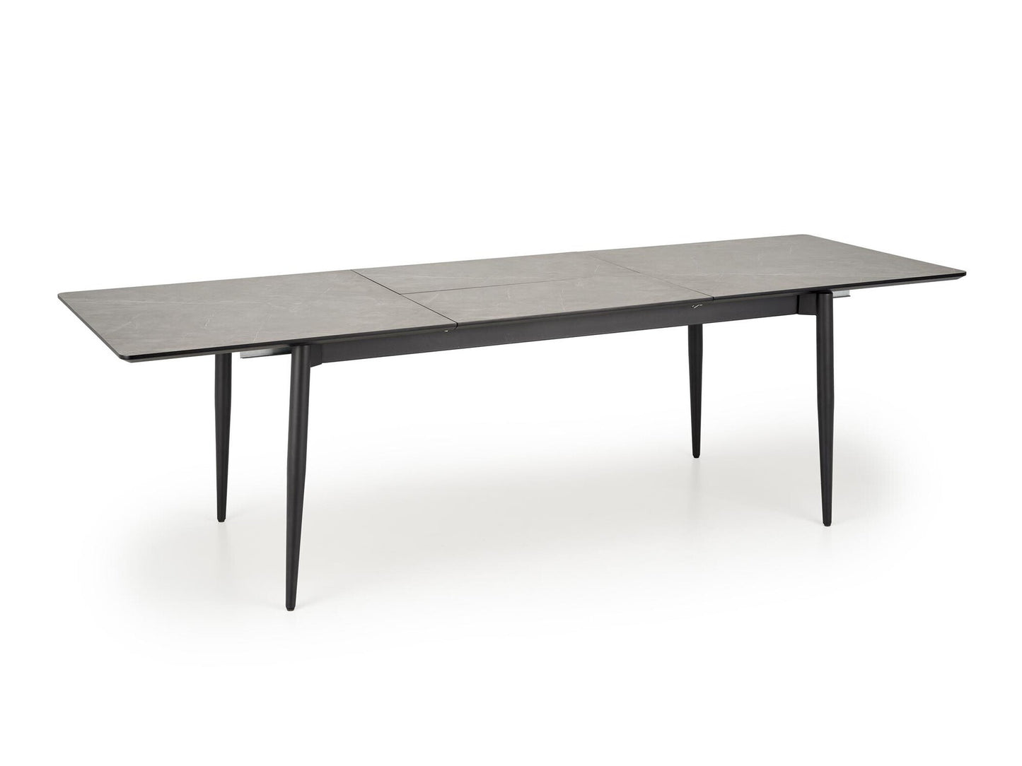 Stalas CHARLES stalas pilkas marmuras / juoda V-CH-CHARLES-ST