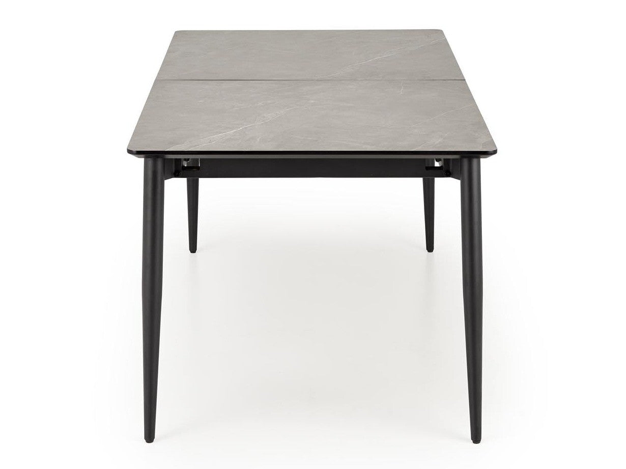 Stalas CHARLES stalas pilkas marmuras / juoda V-CH-CHARLES-ST