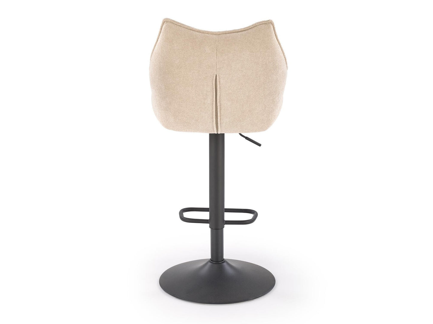 Baro kėdė H122 baro kėdė, juoda / beige V-CH-H/122-BEŻOWY (Beige)