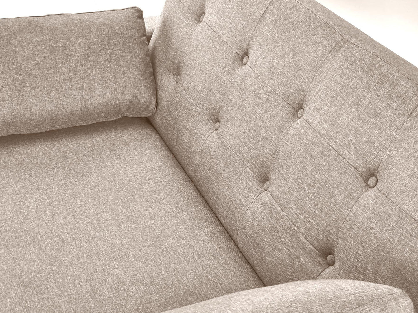 Sofa lova PAULINIO folding sofa color: smėlinė V-CH-PAULINIO-SOFA-BEŻOWY (Smėlinė)