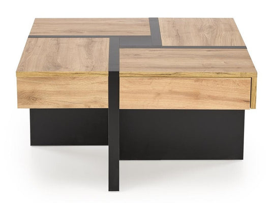 Žurnalinis staliukas SEVILLA, c.stalas, craft ąžuolas / juoda V-PL-SEVILLA_S-LAW