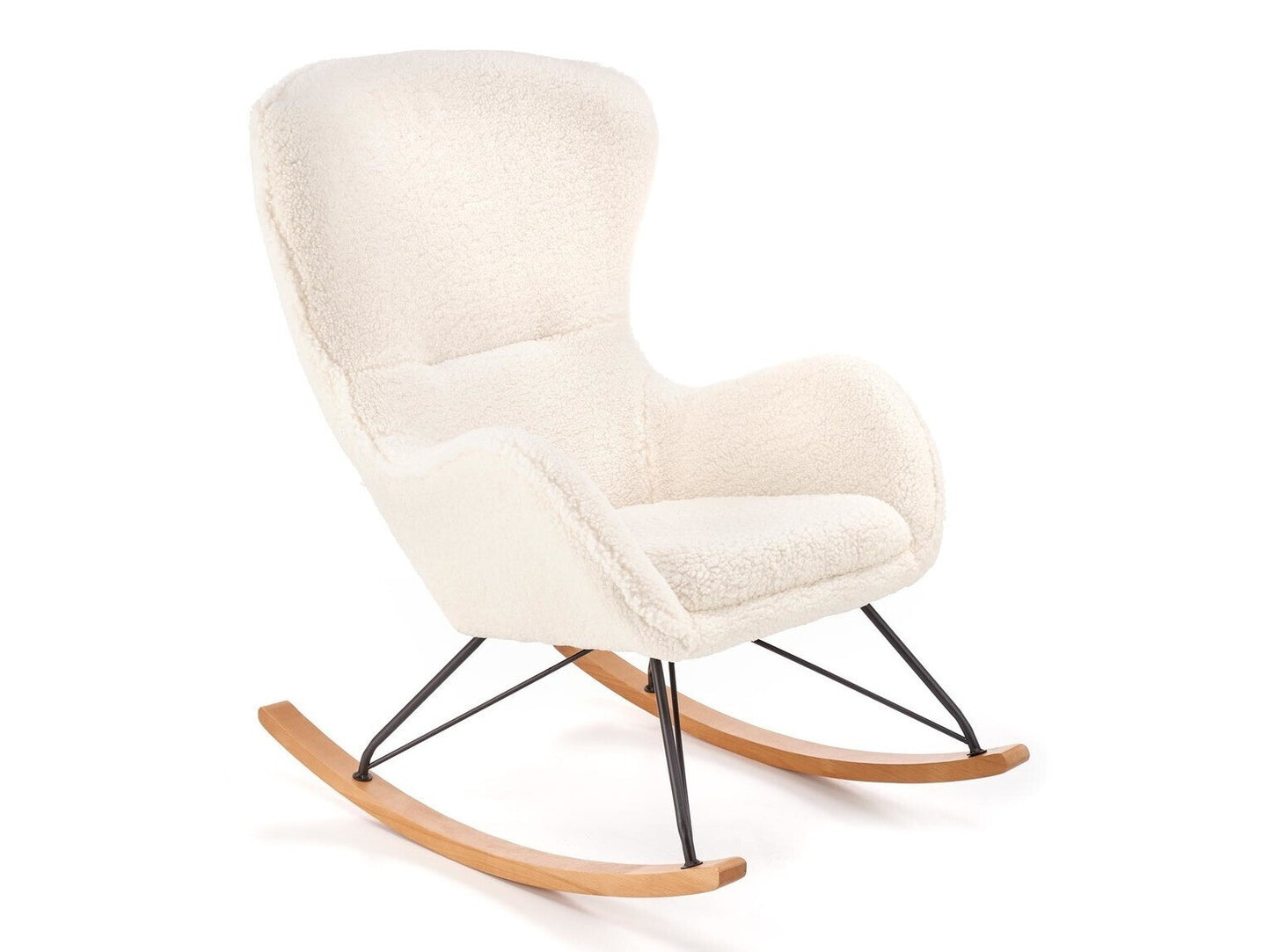 Supama kėdė LIBERTO 2 leisure fotelis kreminė / juoda / natural V-CH-LIBERTO_2-FOT-KREMOWY