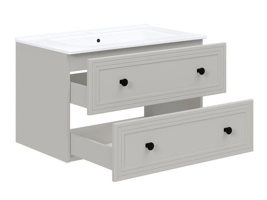 Pastatoma vonios spintelė praustuvui plautuvė spintelė, TORETO SU-80, kašmyras matt V-PL-TORETO-SU-80-CASHMERE (Kašmyras)