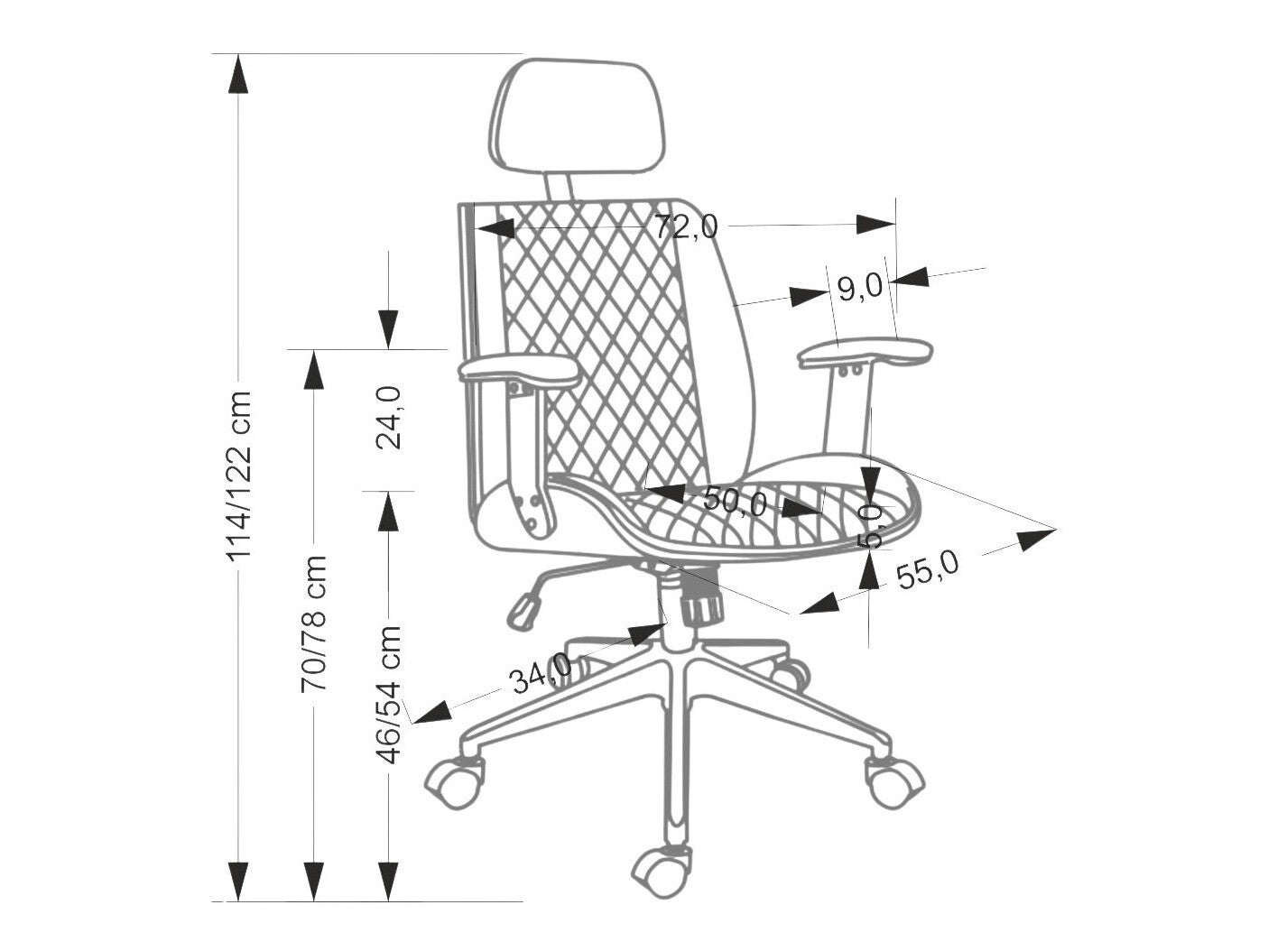 Biuro kėdė TIMBER o.kėdė, graikinis riešutas/smėlio V-CH-TIMBER-FOT-BEŻOWY (Beige)