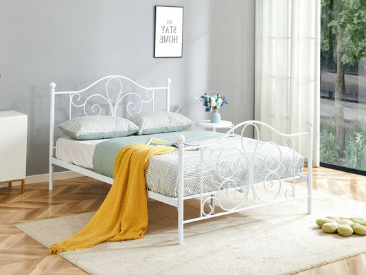 Lova PANAMA, Spalva: Balta, Miegamoji dalis: 140 x 200 cm