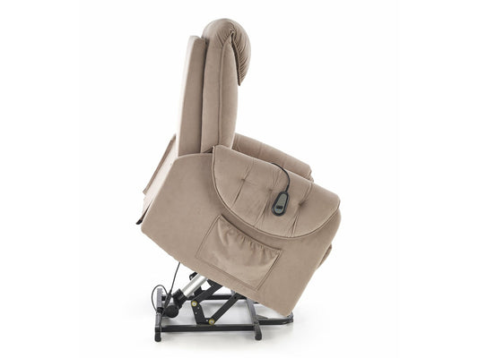 Fotelis reglaineris HORTON leisure kėdė, smėlio V-CH-HORTON-FOT-BEŻOWY (Beige)