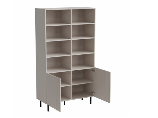 Lentyna PAXOS REG-1 regal, color: kašmyras / juoda V-PL-PAXOS-REG-1