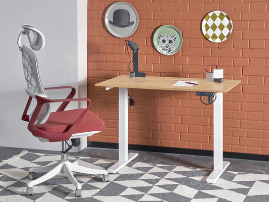 Reguliuojamo aukščio darbo stalas B53 darbo stalas with reguliuojamas aukštis, artisan ąžuolas / baltaV-CH-B/53-DĄB ARTISAN/BIAŁY (Artisan ąžuolas +Balta)