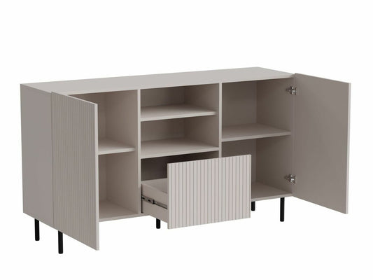 Komoda PAXOS KM-1 skrynia, color: kašmyras / juoda V-PL-PAXOS-KM-1