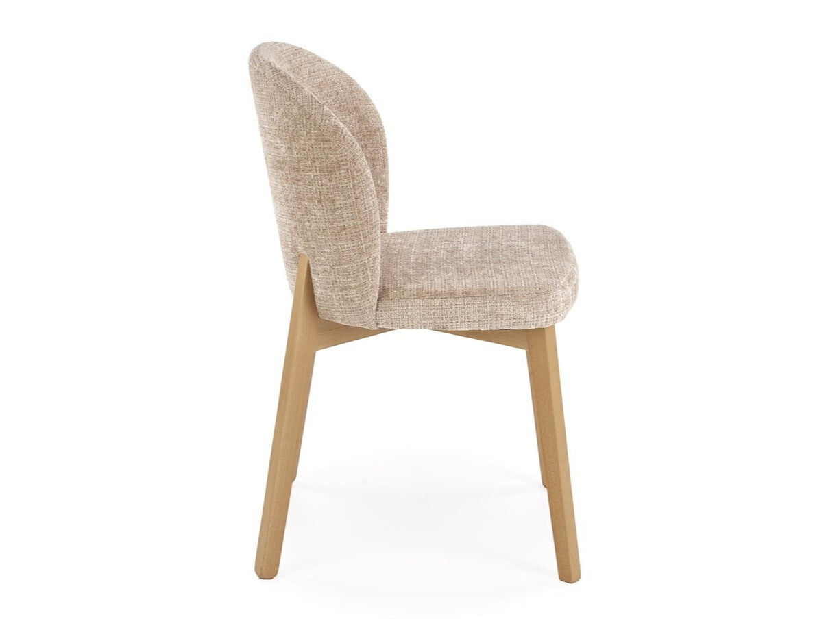 Kėdė BASSO kėdė natural ąžuolas / CREMONA 14 (beige) V-PL-N-BASSO-NATURALNY/CREMONA14 (Ąžuolas + Beige) 4045796