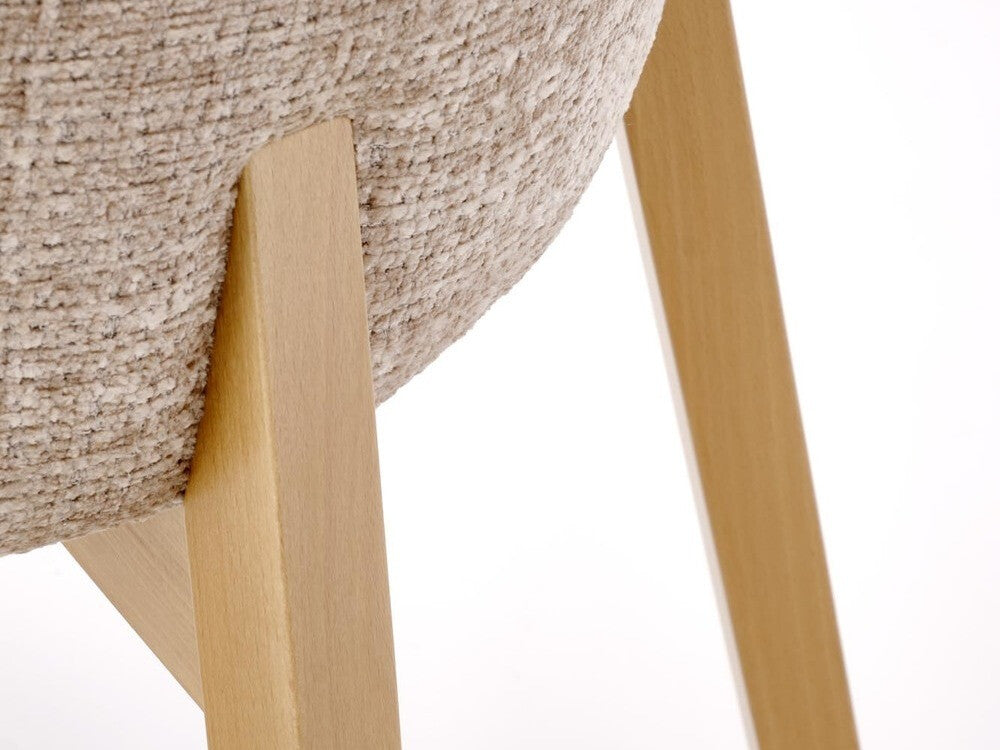 Kėdė BASSO kėdė natural ąžuolas / CREMONA 14 (beige) V-PL-N-BASSO-NATURALNY/CREMONA14 (Ąžuolas + Beige) 4045800