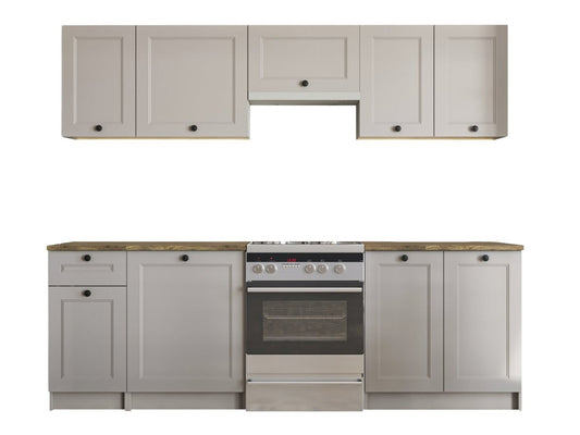 Virtuvės komplektas VIVIAN 240 virtuvės komplektas V-UA-VIVIAN_240-KASZMIR/KASZMIR 4053358