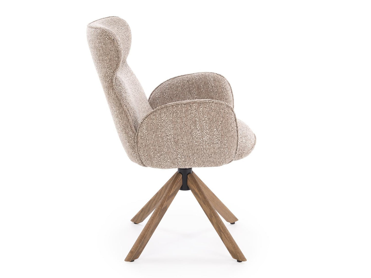Kėdė K585 kėdė, tamsi beige / l.graikinis riešutas V-CH-K/585-KR-C.BEŻOWY/J.ORZECH