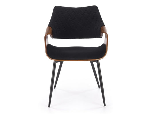 Kėdė K586 kėdė, color: graikinis riešutas / juoda V-CH-K/586-KR