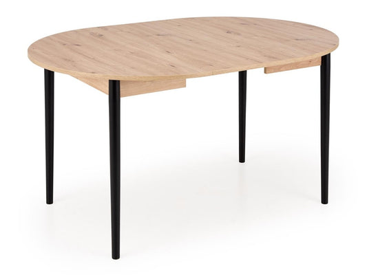 Stalas PIVOT extension stalas top - artisan ąžuolas, kojos - juoda V-PL-PIVOT-ST-ARTISAN/CZARNY (Juoda + Artisan ąžuolas)