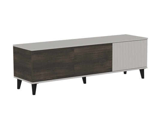 TV staliukas RANDOM RTV-2 TV staliukas 180 cm V-PL-RANDOM_2-RTV-2 (Graikinis riešutas + Kašmyras) 4098022