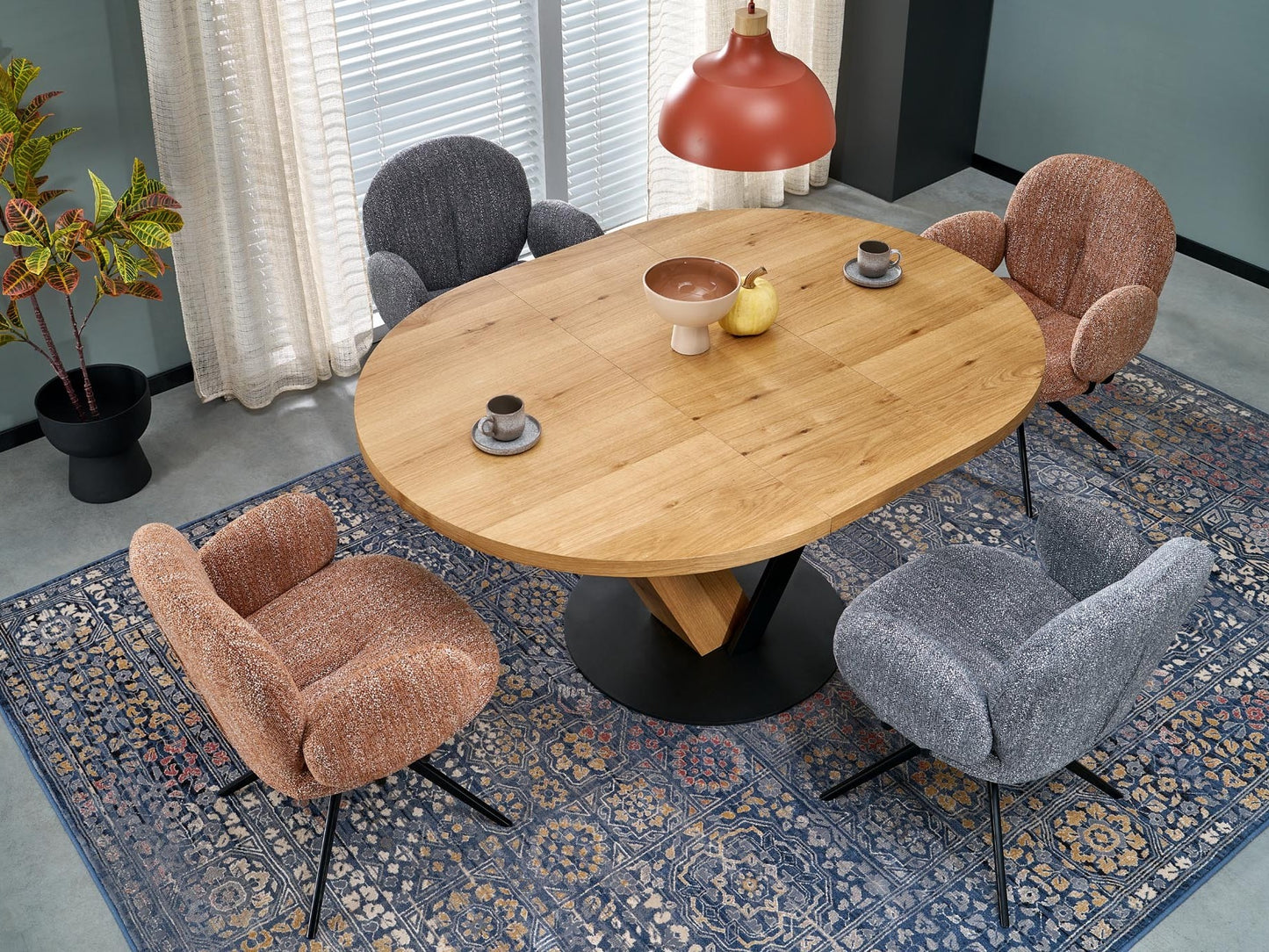Kėdė K568 kėdė, cinnamon V-CH-K/568-KR-CYNAMONOWY (Ruda)