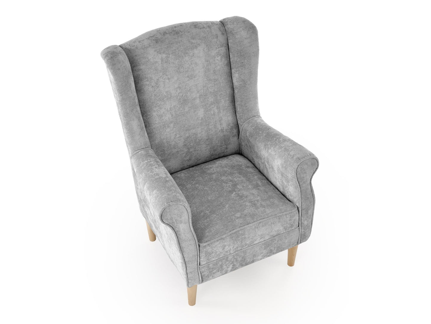 Fotelis HERMES l.kėdė, pilka V-PL-HERMES-FOT-POPIELATY (Pilka) 4108738