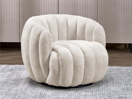 Fotelis FRASER, leisure kėdė, kreminė V-CH-FRASER-FOT-KREMOWY