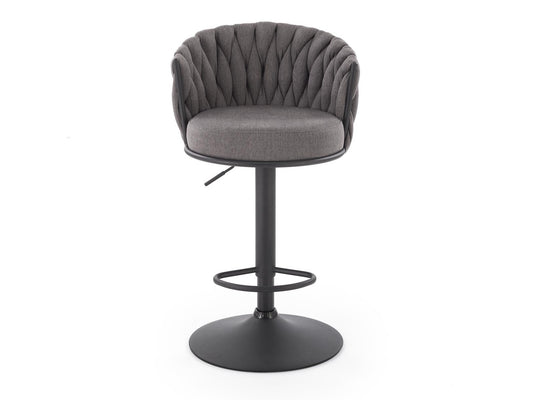 Baro kėdė H125 baro kėdė, juoda / pilka V-CH-H/125-POPIELATY (Pilka + Juoda)