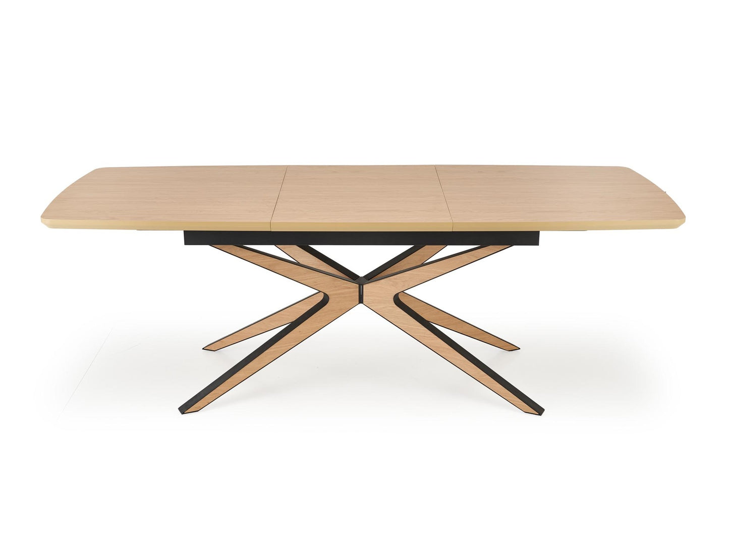 Stalas JAMES extension stalas, natural / juoda V-CH-JAMES-ST