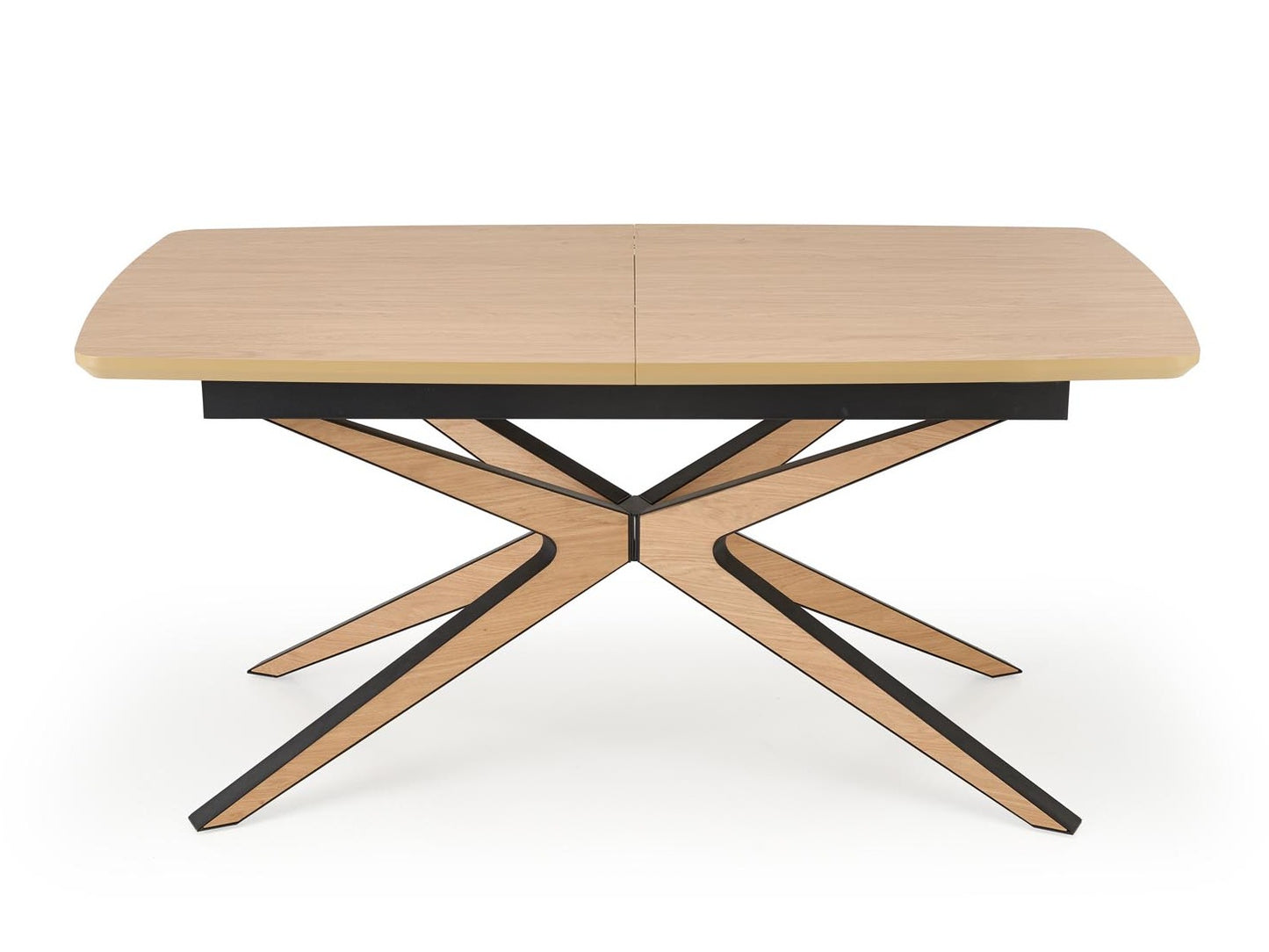 Stalas JAMES extension stalas, natural / juoda V-CH-JAMES-ST