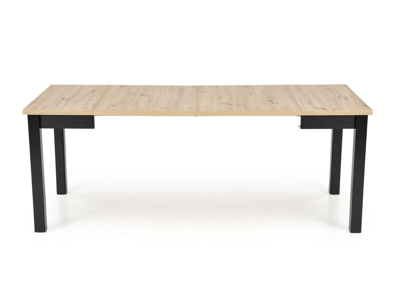 Stalas QUBIK extension stalas, artisan ąžuolas / juoda V-PL-QUBIK-ST