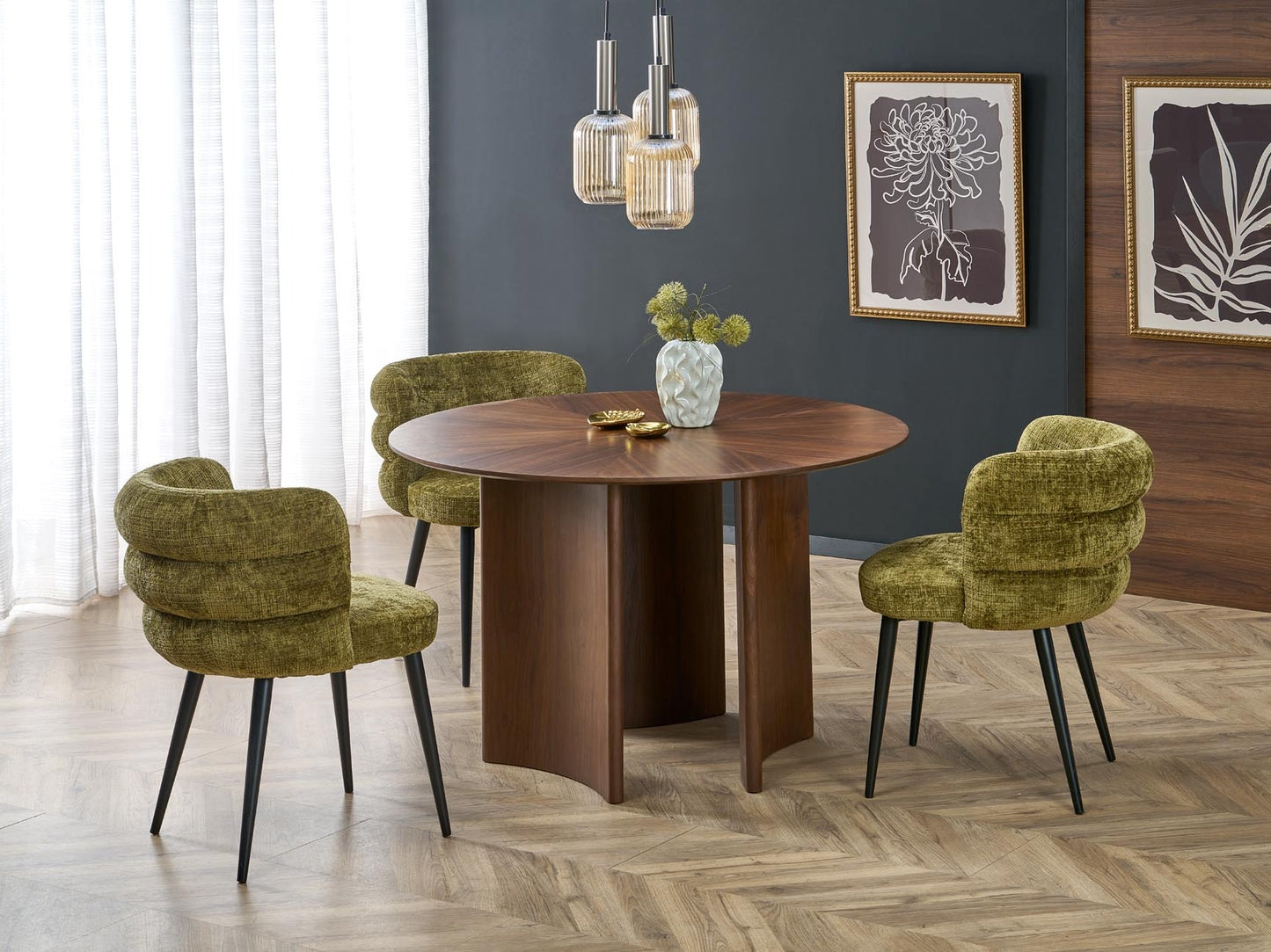 Kėdė K575, Spalva: Žalia V-CH-K/575-KR-OLIWKOWY