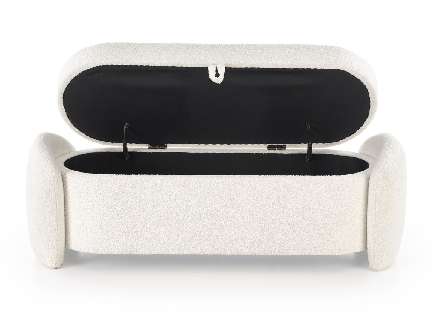 Minkštasuolis FICARIA suoliukas with storage function, kreminėy V-CH-FICARIA-ŁAWKA