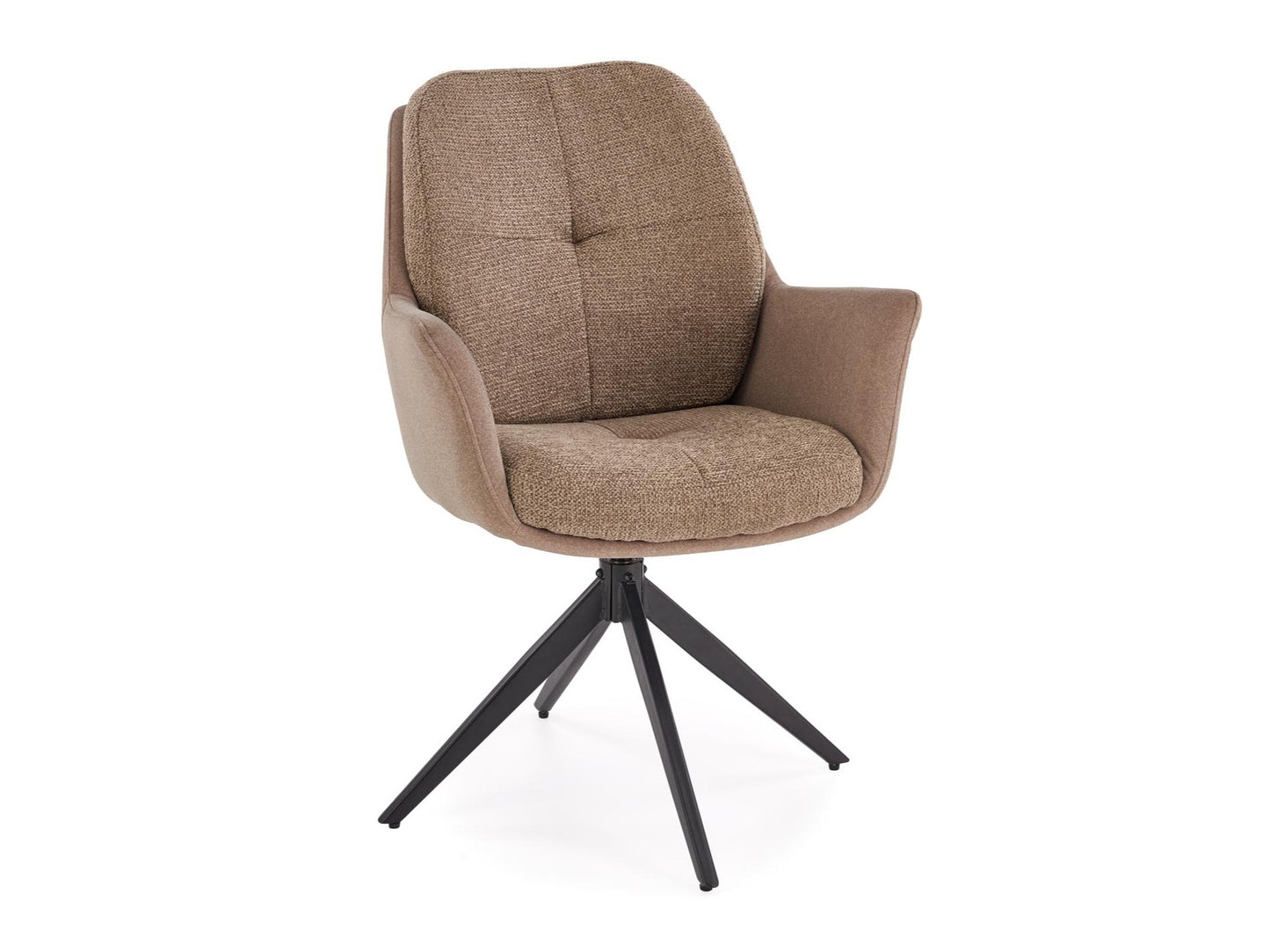 Kėdė K591 swivel kėdė, ruda V-CH-K/591-KR-BRĄZOWY
