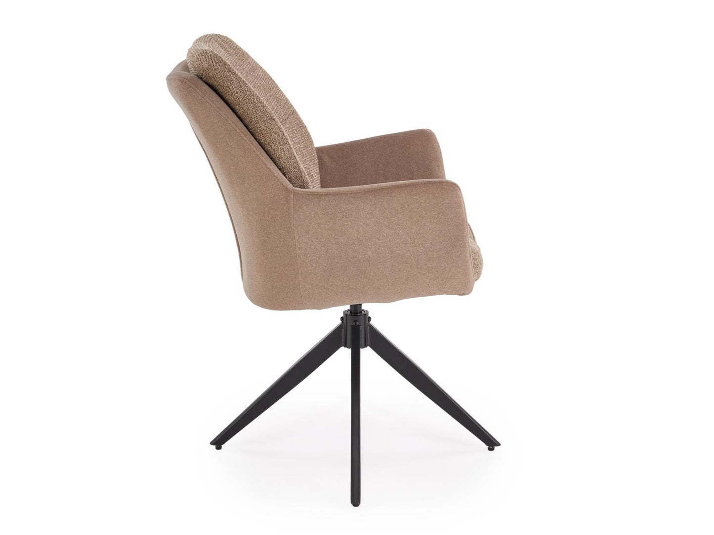 Kėdė K591 swivel kėdė, ruda V-CH-K/591-KR-BRĄZOWY