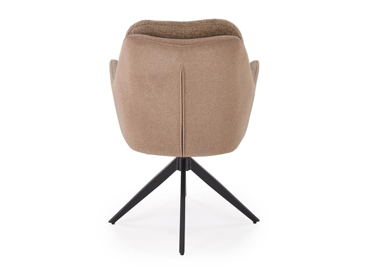 Kėdė K591 swivel kėdė, ruda V-CH-K/591-KR-BRĄZOWY