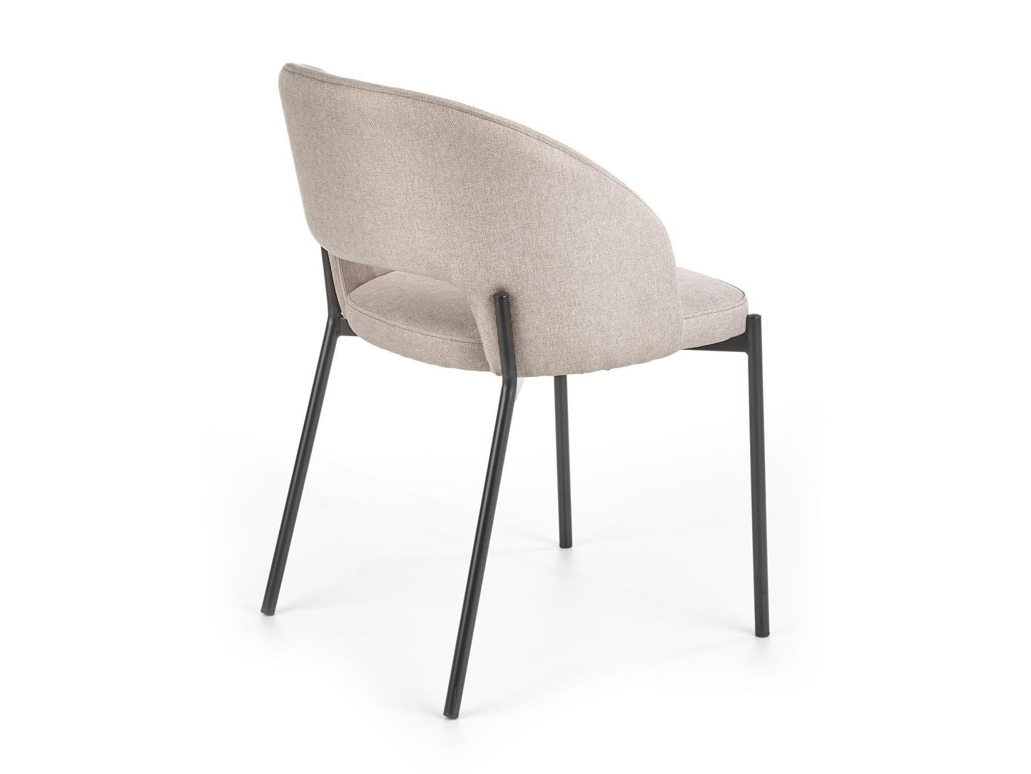 Kėdė K373, Spalva: Smėlinė + Juoda 4225083