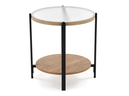 Žurnalinis staliukas KAMALA S c.stalas, natural / juoda V-CH-KAMALA_S-LAW