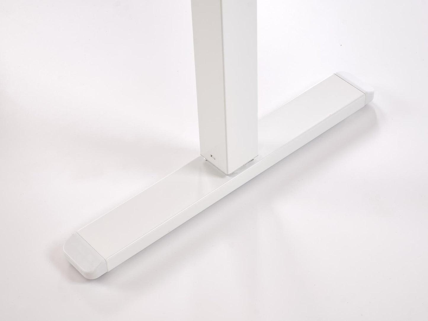 Reguliuojamo aukščio darbo stalas B/54 darbo stalas with reguliuojamas aukštis, top - juoda, frame - balta V-CH-B/54-CZARNY/BIAŁY (Juoda + Balta)