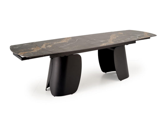 Stalas FORUM extension stalas, juodas marmuras / juoda V-CH-FORUM-ST