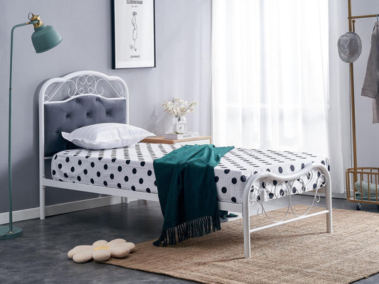 Lova FABRIZIA 90 lova, pilka / balta V-CH-FABRIZIA-LOZ 4235117