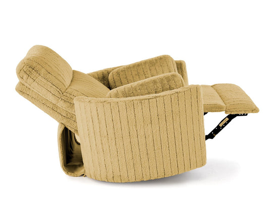 Fotelis reglaineris PEGAS leisure kėdė V-CH-PEGAS-FOT-MUSZTARDOWY, Spalva: Geltona