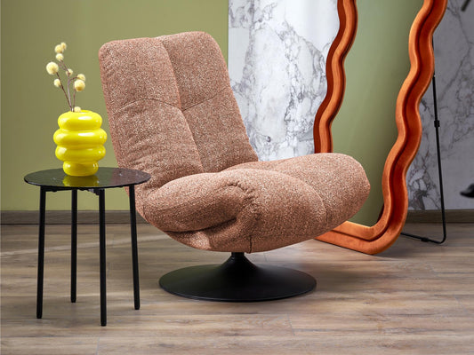 Fotelis MANGO leisure kėdė V-CH-MANGO-FOT-CYNAMONOWY, Spalva: Cinamono
