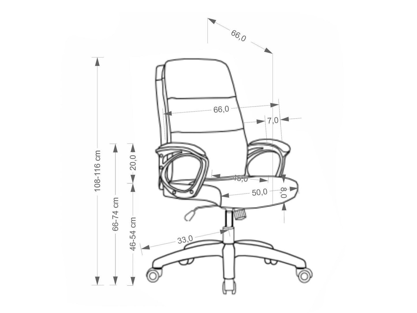 Biuro kėdė SAILOR swivel fotelis V-CH-SAILOR-FOT-BEŻOWY, Spalva: Smėlinė