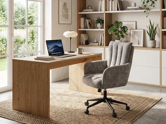 Biuro kėdė MISHEL swivel fotelis, pilka V-CH-MISHEL-FOT-POPIELATY (Pilka)